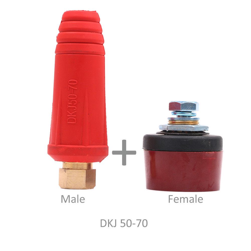 Female Cable Connector Plug Socket DKJ50-70 Welding Machine Quick Fitting Male