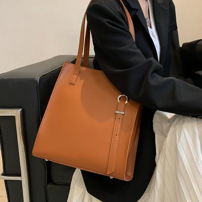 Handtasche mit großem Fassungsvermögen, neue Vintage-Umhängetasche für Damen, minimalistisches, personalisiertes Design, modische, vielseitige Pendler-Tragetasche