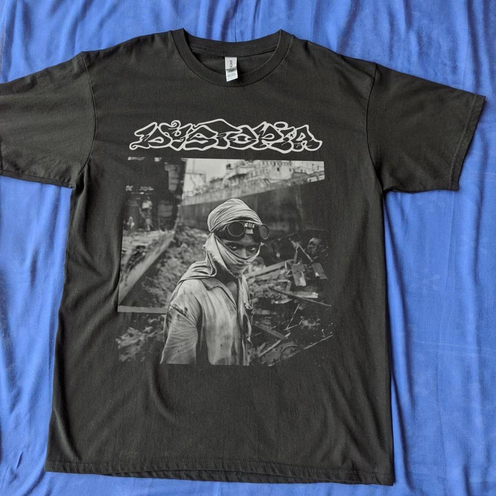 90s Dystopia The Aftermath t shirt short sleeve tee classic style NH12643 Unisex T-Shirt XL