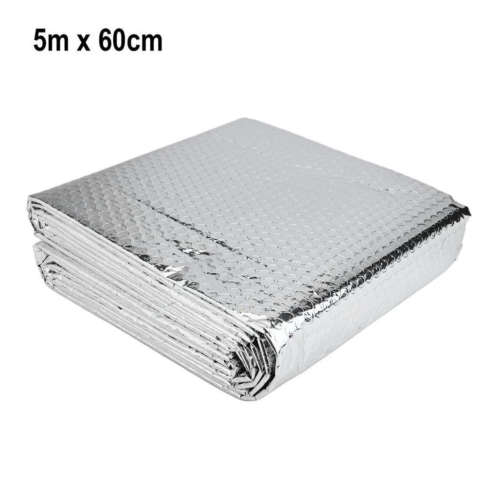 Cut To Size Double Sided Aluminum Foil Energy Saving Insulation Reflects Heat Affordable Solution Easy To Install
