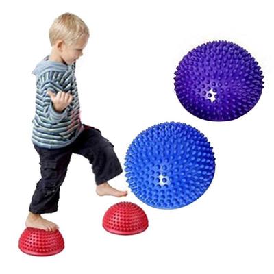 PVC nafukovacie loptičky na polovičnú jogu Masážne body Fitballové cvičenia Cvičenie cvičebňa Pilates Fitness