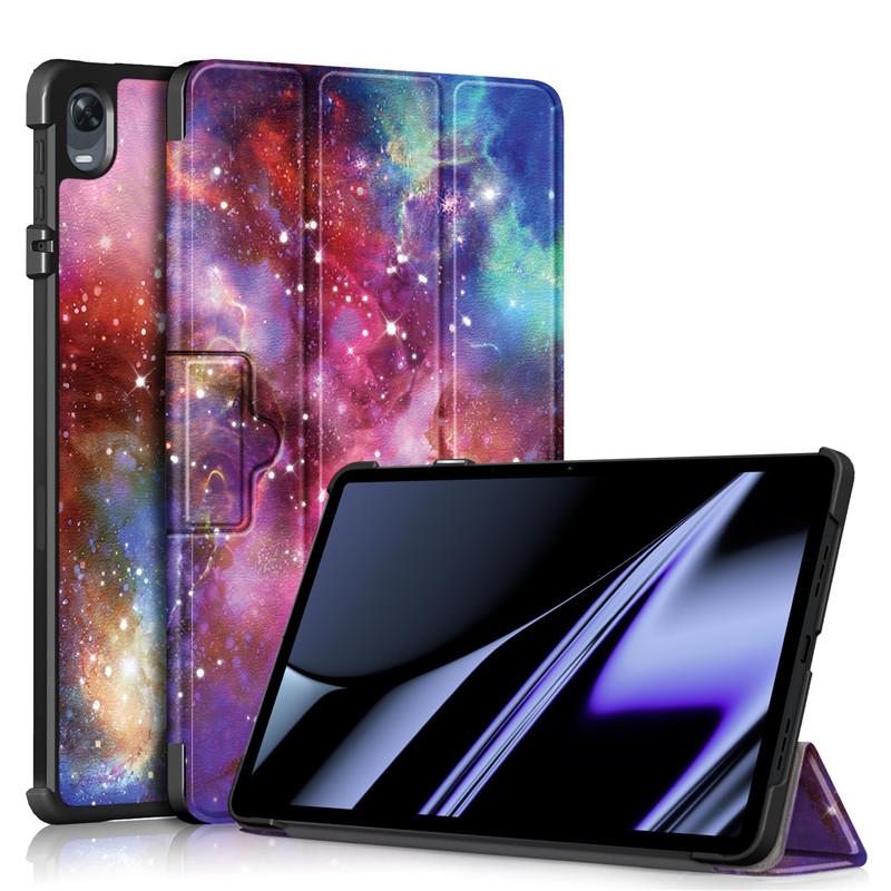 Tablet Case For Oppo Pad Case 2022 Pu Leather Hard Back Stand Folding Cover For Funda Oppo Pad 11 Inch Case Cover Coque Rose Gold