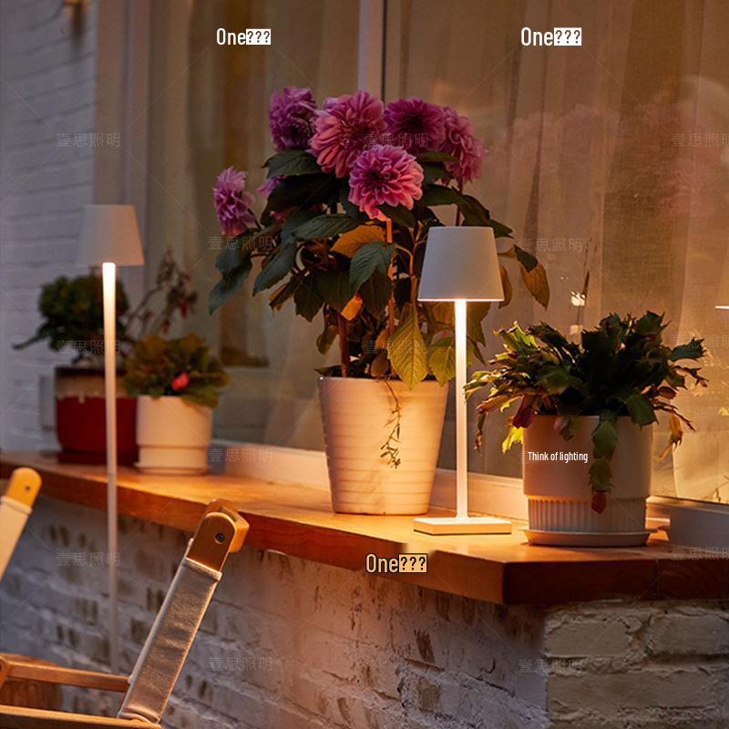 All-Aluminum USB Touch Bar Lamp: Modern Minimalist Night Light for Home or KTV