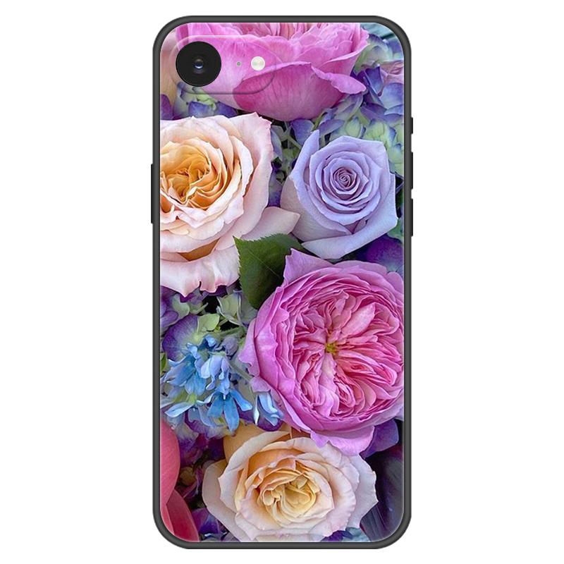 Phone Case For iPhone 16E iPhone16E SE 2025 SE4 5G Cases Soft Silicone Cover For iPhone SE4 Fashion Case Full Protector Shells