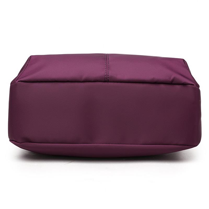 Women's Bag Large Capacity Multi-Zip Commuter Lightweight Shoulder Crossbody Bag