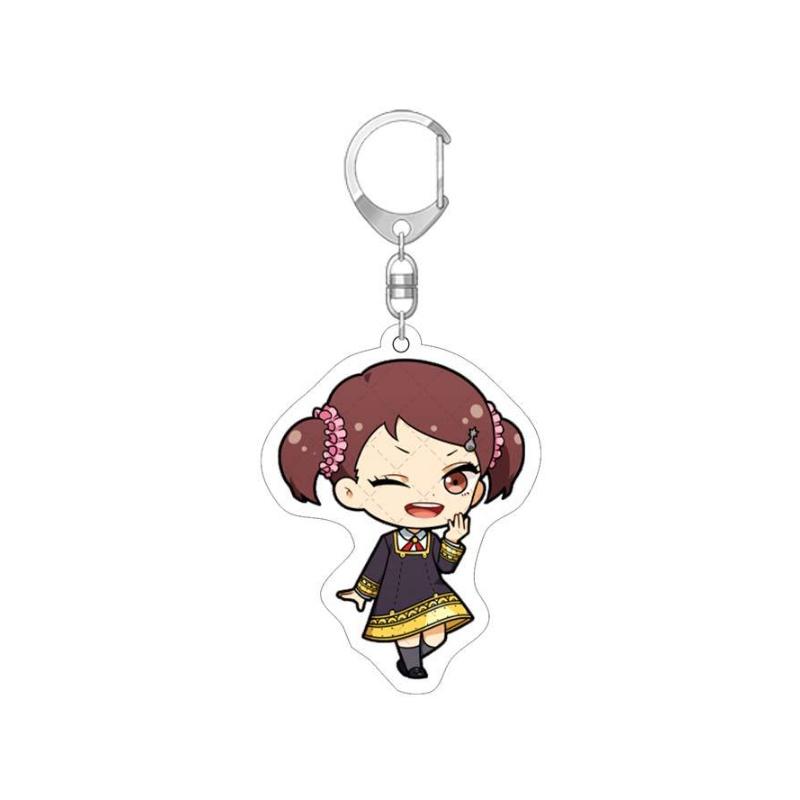 Spy×family Chain Key Acrylic Cartoon Loyor Anya Yor Figure Keychains Gifts