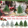 Enfeites de árvore de Natal com base de tronco Decorações de Natal Árvore de Natal Decoração de cedro Árvore