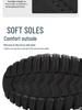 Men's Winter High-Top Snow Boots: PU Outsole, Thick Warm Cotton, Double Zipper, Waterproof, for Middle-Aged and Elderly