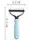 Pet Knot Comb, Pet Comb Two-in-one, De-floating Hair Removal, Pet Special Y-shaped Grooming Comb
