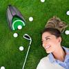 Portable Design Golf Putting Cup Auto Returning Golf Training Aid  Indoor Outdoor Golf Practice