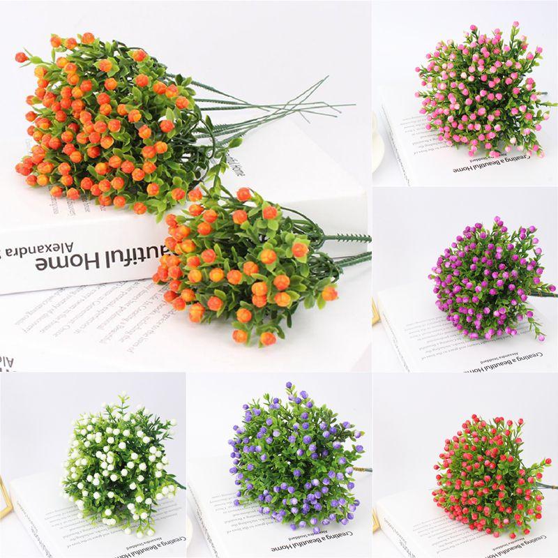 Artificial Plants Plastics Flowers Garden Porch Window Decor Inoutdoor