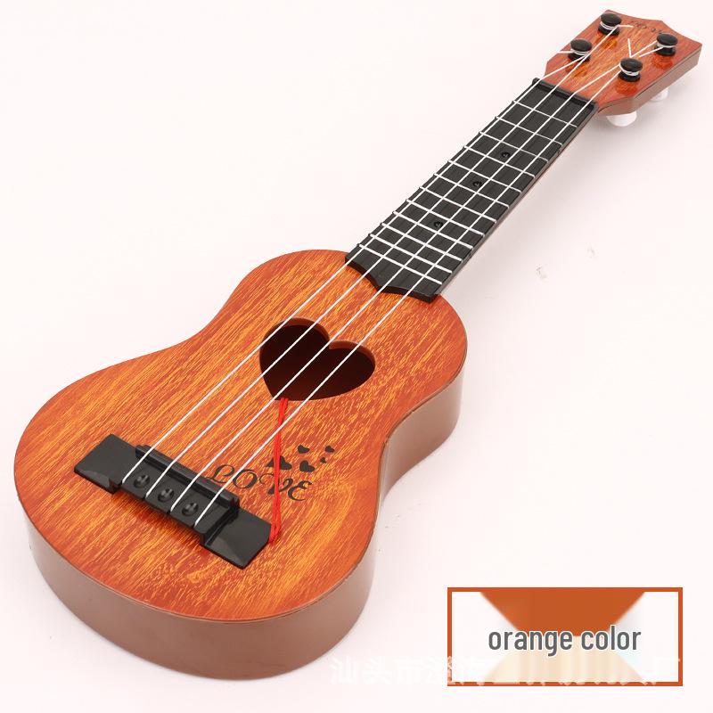 

Игрушечное укулеле для детей - Четырехструнный игровой музыкальный инструмент с простым руководством