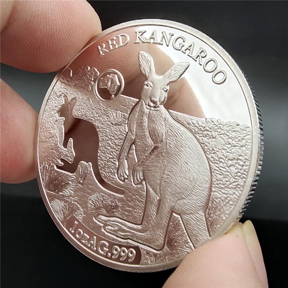 2019 Australian Animal Koala Commemorative Coin, Kangaroo, Crocodile Commemorative Coin, Crocodile, platypus, Snake, Queen's Avatar kookaburra