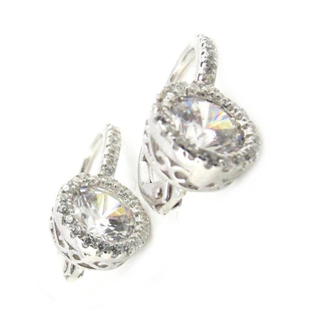 Les Trésors De Lily [M9600] - White 'Sissi' Silver Sleepers