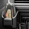 Double Car Key Storage Box with Detachable Hook Not Shake Design Easy To Clean Key Keeper Box for Dashboard Organization