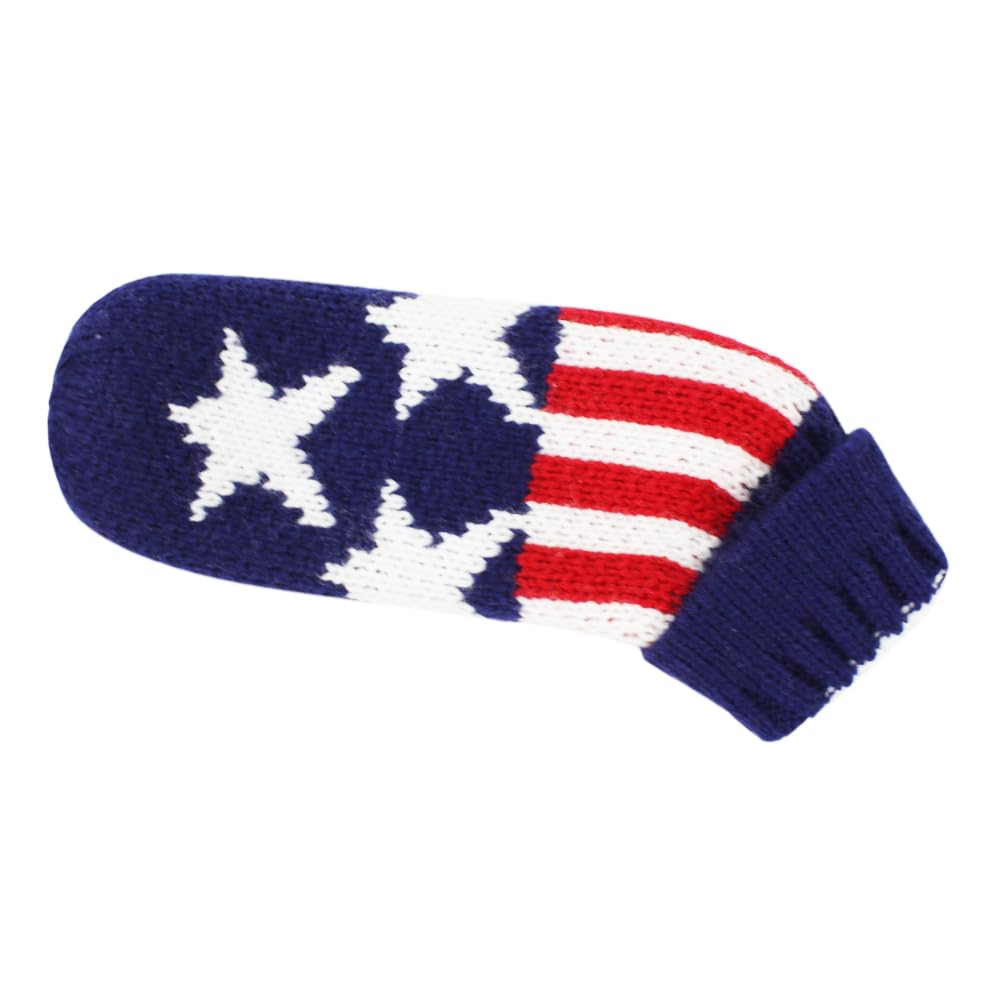 Scott Edward Knit Golf Putter Headcover, Pack of 1, Fits Blade Putter (Blue Star)