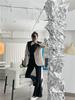 Trendy Solid Color Women's Two-Piece Sweatshirt Suit for Spring & Autumn 2022