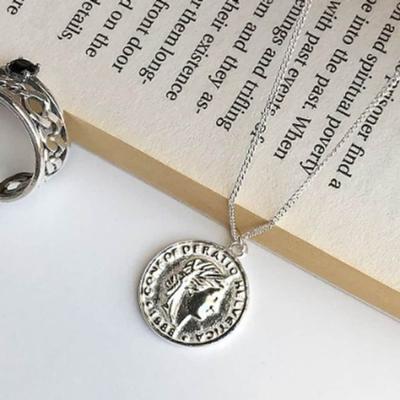 [Onoma] Onm (Silver Necklace) 1S Double-Sided Coin (16075309)