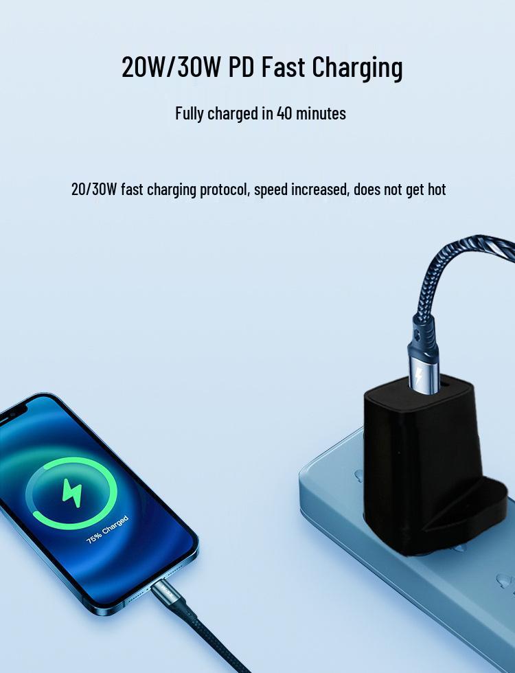 20W UK Single C Port Charger, CE & FCC Certified, PD Flash & Fast Charging Compatible