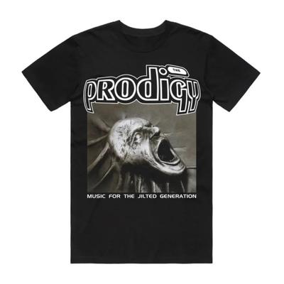 Vintage The Prodigy Band Für Fans Schwarzes Unisex T-Shirt MM1085 Lang- oder Kurzarm