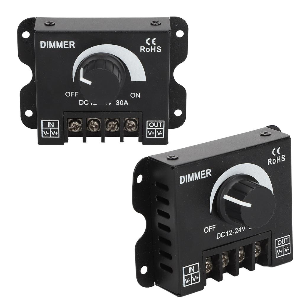 Variator LED Un Canal Dimare Fără Trepte Disipare Excelentă a Căldurii Variator Bandă Luminoasă LED DC