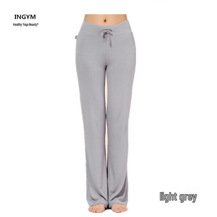 Women's Modal Micro-Flare Fitness & Dance Pants - Loose Yoga & Casual Long Pants