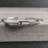 Silver Bracelet with Cubic Zirconia, Item Weight 7.34 G (2206354)
