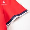 U.S. POLO ASSN. Women's Short Sleeve Polo Midi Dress