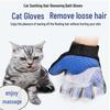 Pet Grooming Gloves & Comb for Cats and Dogs - Shedding & Bath Tool
