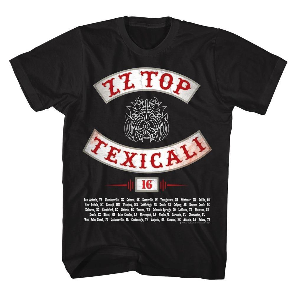 ZZ Top Texicali Music T-shirt Tops Tees Men's Women's Unisex