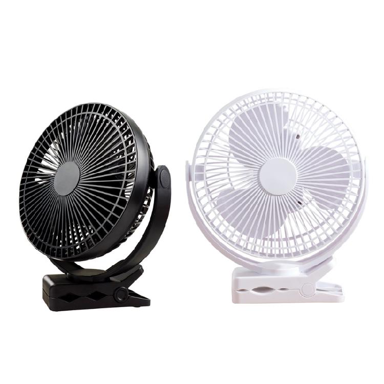 Personal Fan Mini Table USB Rechargeable Durable Clamp Fans with 4 Speeds