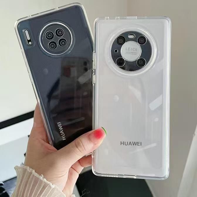 Simple and Transparent, Suitable for Huawei Mate70pro Mobile Phone Case Honor 300 Space Case Nova12 Material