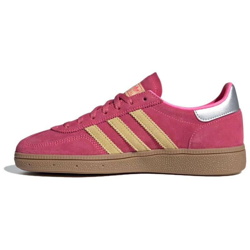 adidas Originals Handbal Spezial Dames Lichtgewicht Dunne Zool Comfortabel Lage Top Skate Schoenen Roze JI1407