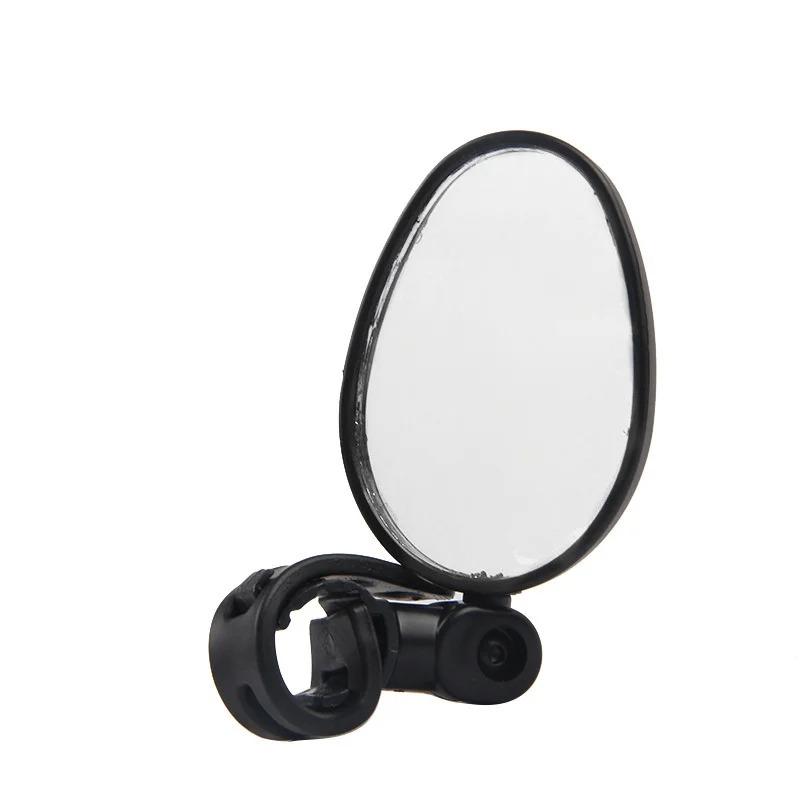 New Bicycle Rearview Mirror 360 Degree Rotation Auxiliary Convex Mirror Handlebar Mount Cycling Bike Rear View Mirrors