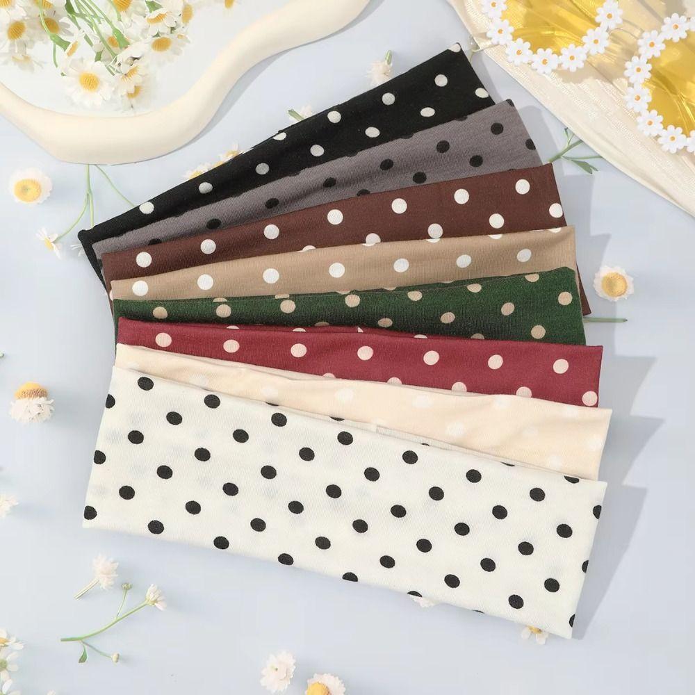 Sweat-absorbent Makeup Headband Elastic Women's Hairband New Yoga Headband