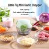 Multifunctional Manual Garlic Press and Chopper