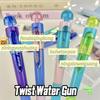 Creative Gel Pen Novelty Twist Water Spray Function Black Ink Signature Pen Campus Prank Water Spray Writable Pen Students Gifts