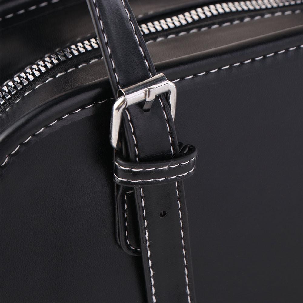 Underarm Boston Bag Korean Style PU Leather Handbag Trendy Single Shoulder Bag Girls