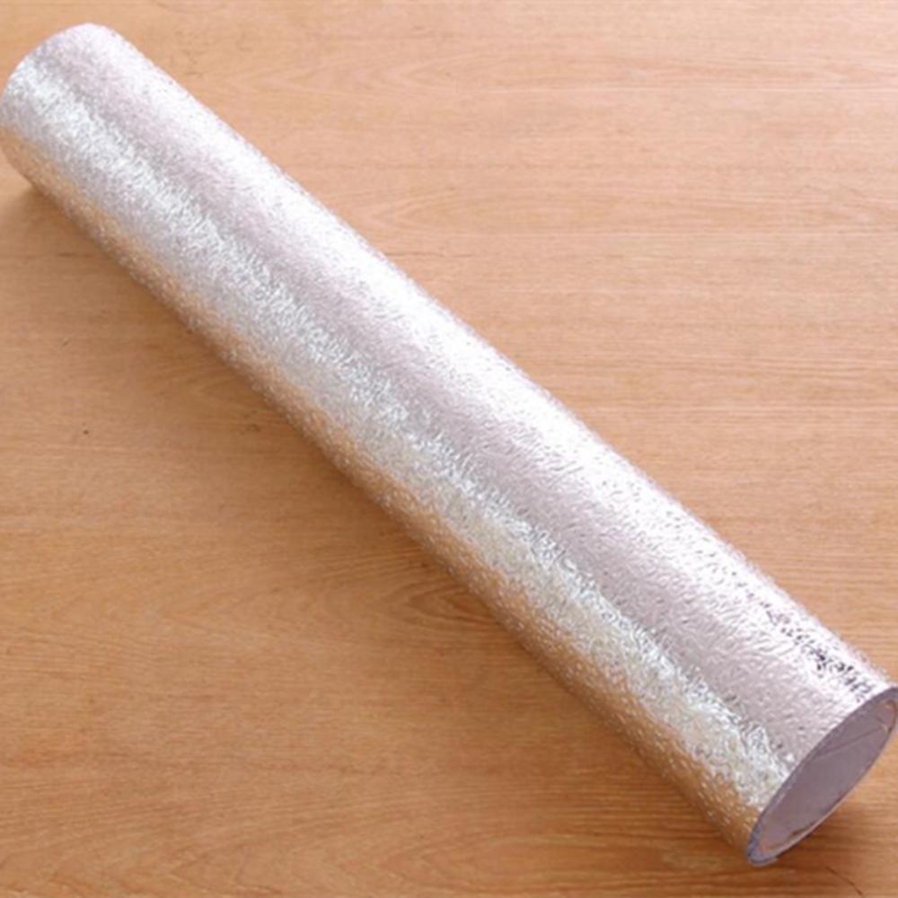 

Кухонный шкаф маслостойкая наклейка алюминиевая фольга плита самоклеящаяся наклейка на стену 40x300cm