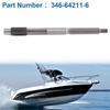 Watercrafts Vessels Outboard Propeller Shaft Alloy Steel Replacement 346-64211-6 for 25HP 30HP Series 2/4 Strokes Engine