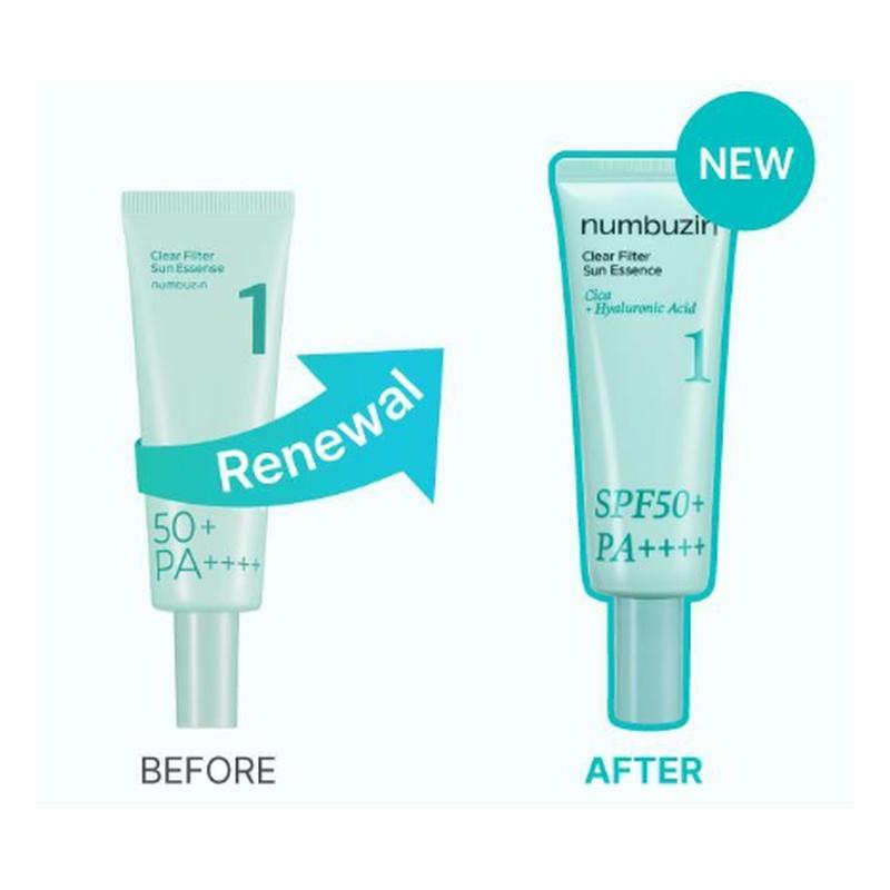 Numbuzin No.1 Clear Filter Sun Essence 50ml 50ml