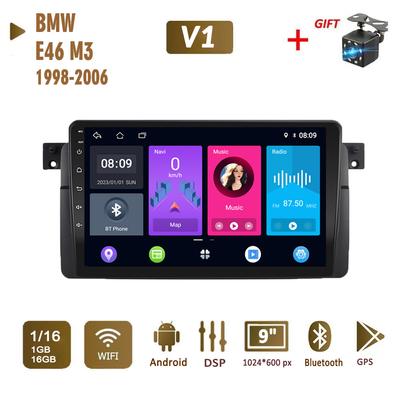 2 Din Android Autoradio Multimedia Video Player Für BMW E46 M3 318i 320i 325i 1998-2006 Navigation GPS WIFI Kopf Einheit 1 + 16GB