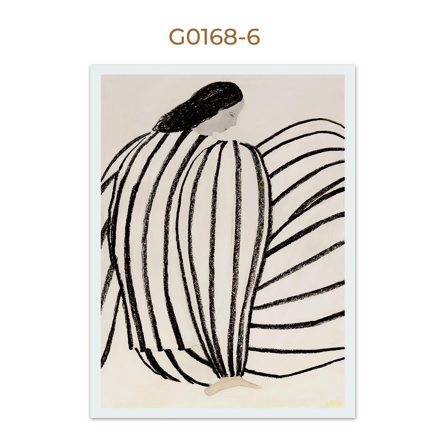 

Modern Nordic Retro Abstract Lines Puppy Pigeon Art Wall Canvas Posters Painting Prints For Living Room Decor 21x30cm No Framed