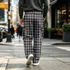 Men's Casual Straight-Leg Drawstring Jogger Pants for Commute and Sports