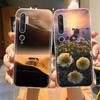 For Xiaomi Mi Note 10 Case Cute Painted Soft Silicone Back Cover For Xiaomi Mi Note10 Pro Lite 10lite Clear Phone Cases Fundas