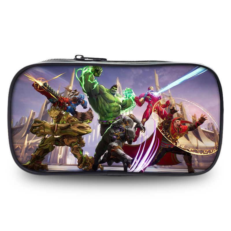 Marvel Rivals Pencil Case Large Capacity Student Stationery Organizer For Kids