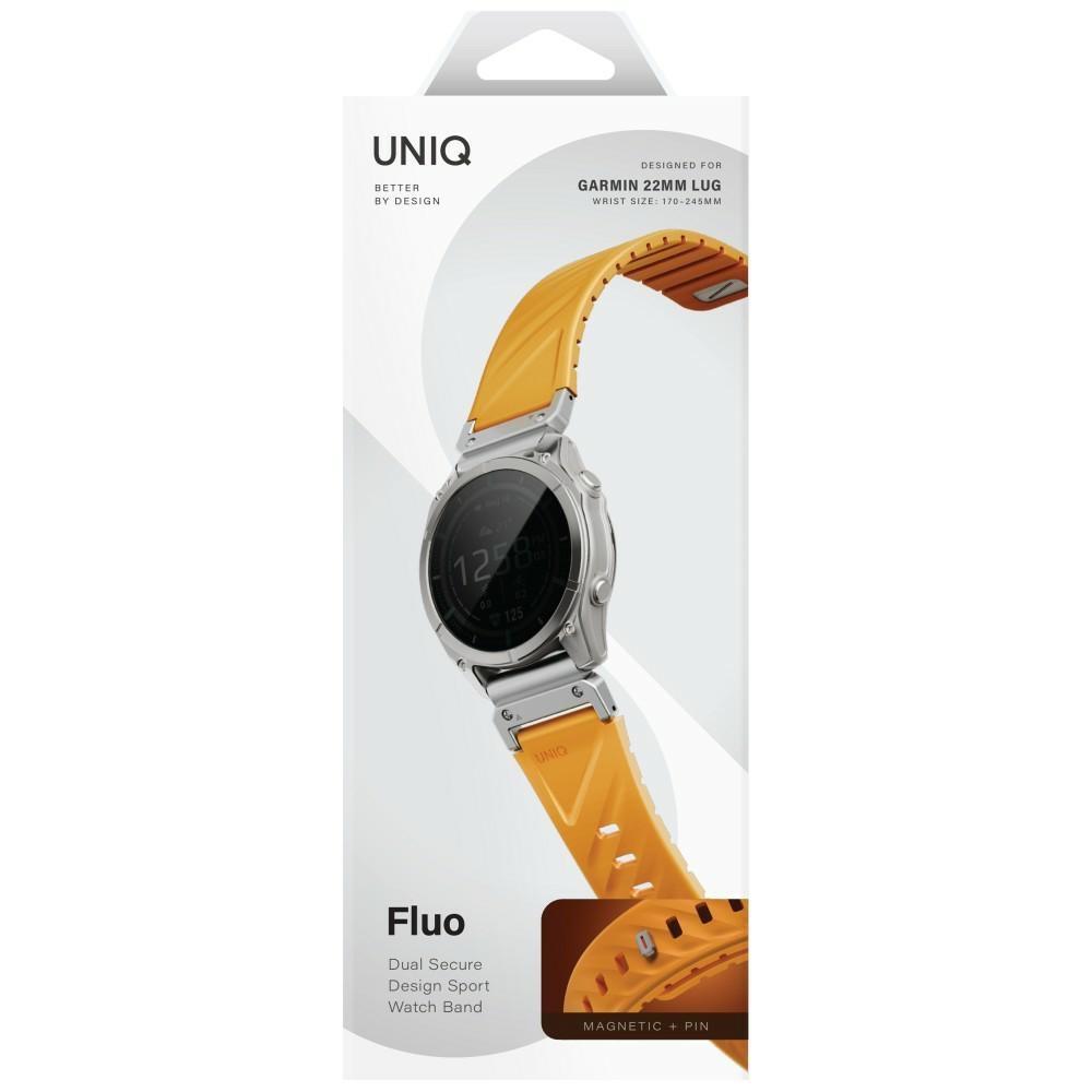 Pasek UNIQ Fluo do Garmin 22mm           pomarańczowy