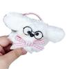 Cartoon Plush Dog Hair Clip Lazy Hairpin Duckbill Hairclip Elegant Barrettes for Women Side Bangs Girls Lovely Hair Ties