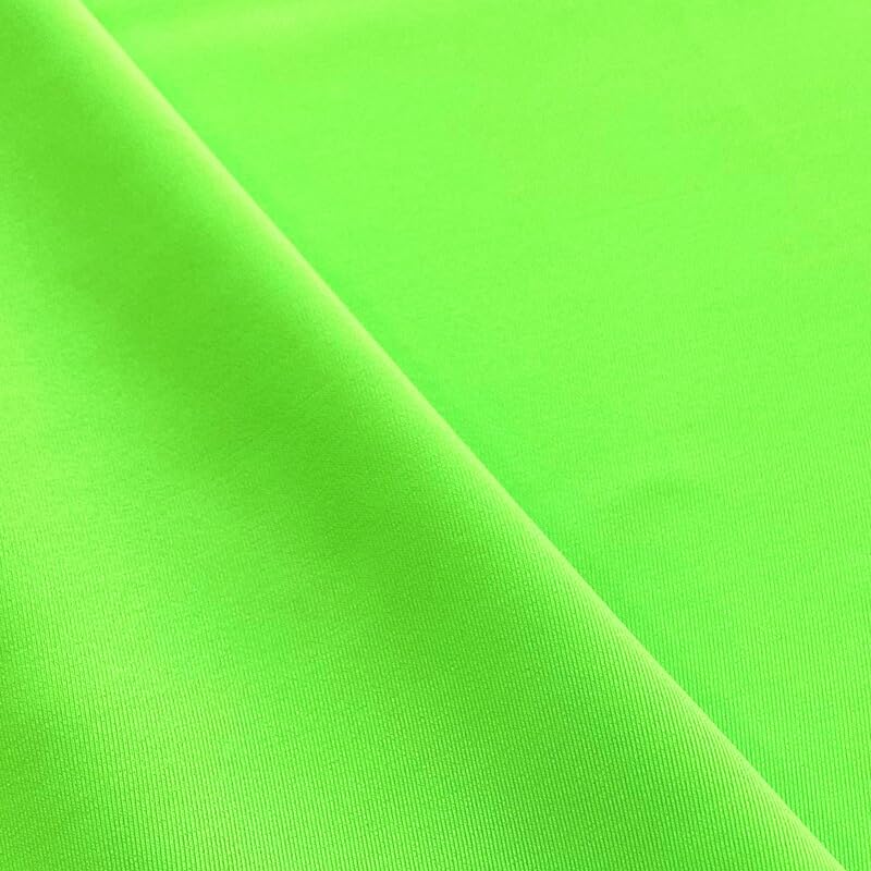 Solid stretch knit 160cm wide x Fluorescent 1m 2-way fabric, L8416, polyester, 1m, stretchy, moisture-wicking, quick-drying, chlorine-resistant,