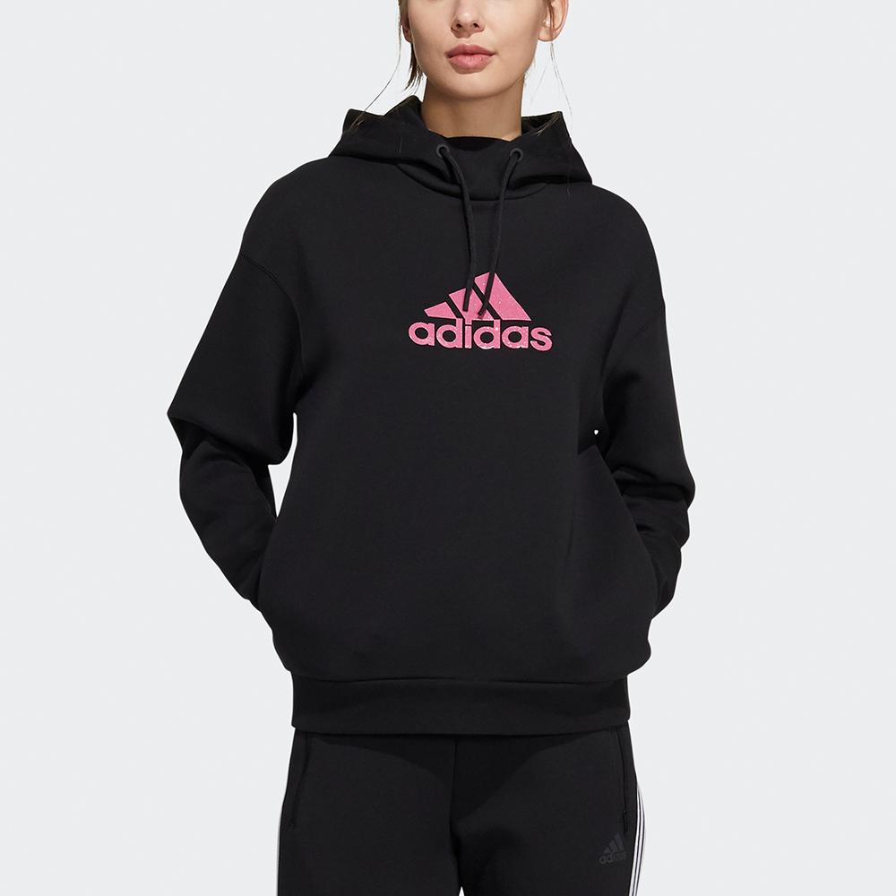 Adidas Essentials Fleece Hoodie Women Hoodie Black HB7362